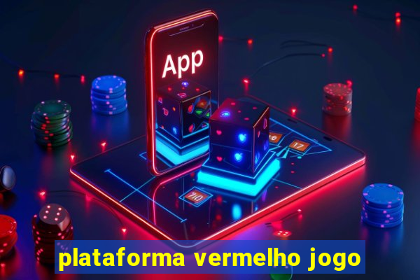 plataforma vermelho jogo